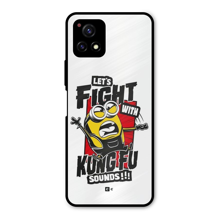 Lets Fight Metal Back Case for Vivo Y72 5G