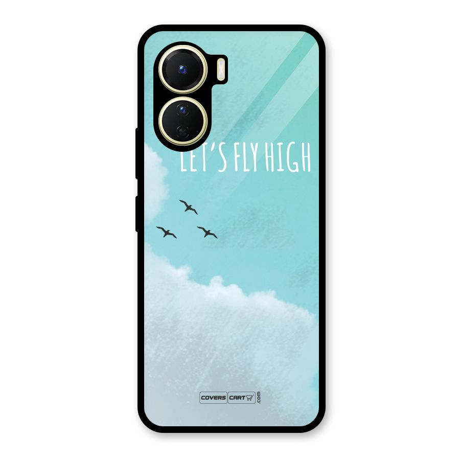 Lets Fly High Glass Back Case for Vivo Y56