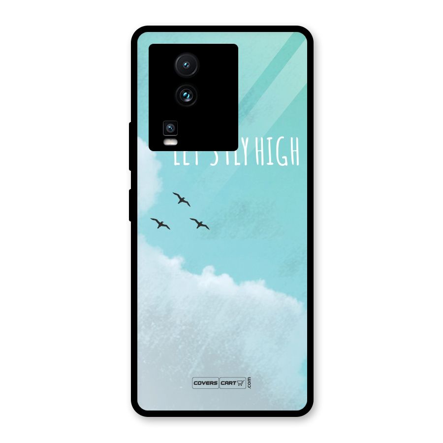 Lets Fly High Glass Back Case for Vivo iQOO Neo 7 Pro