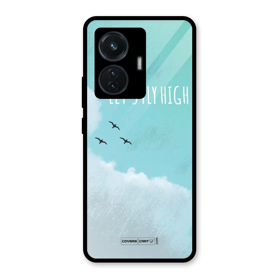 Lets Fly High Glass Back Case for iQOO Z6 44W