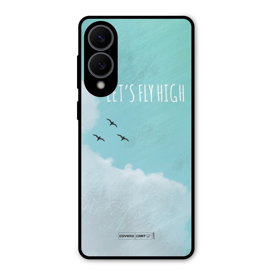 Lets Fly High Metal Back Case for Galaxy S25 Edge
