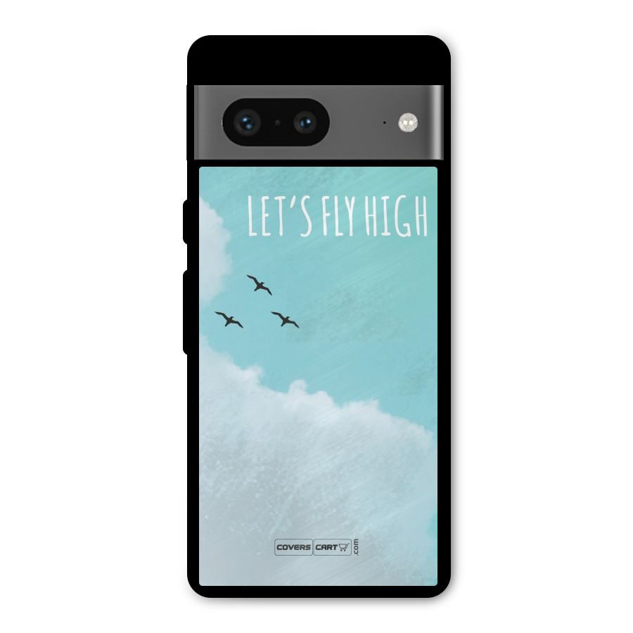 Lets Fly High Metal Back Case for Google Pixel 7