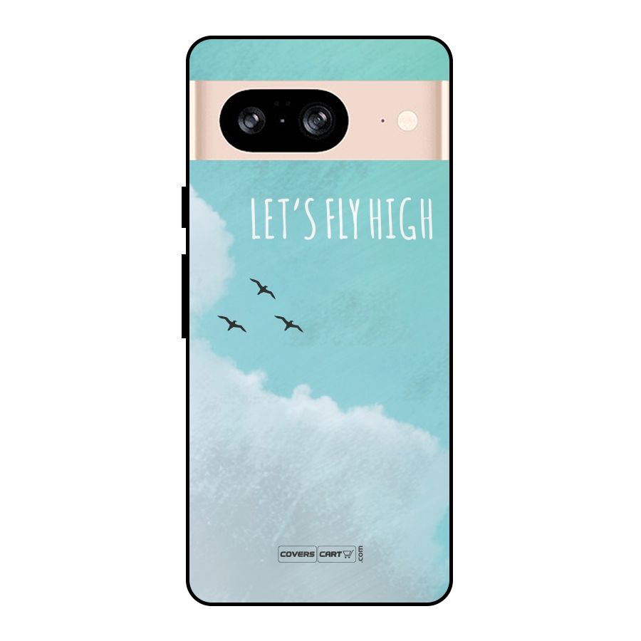 Lets Fly High Metal Back Case for Google Pixel 8