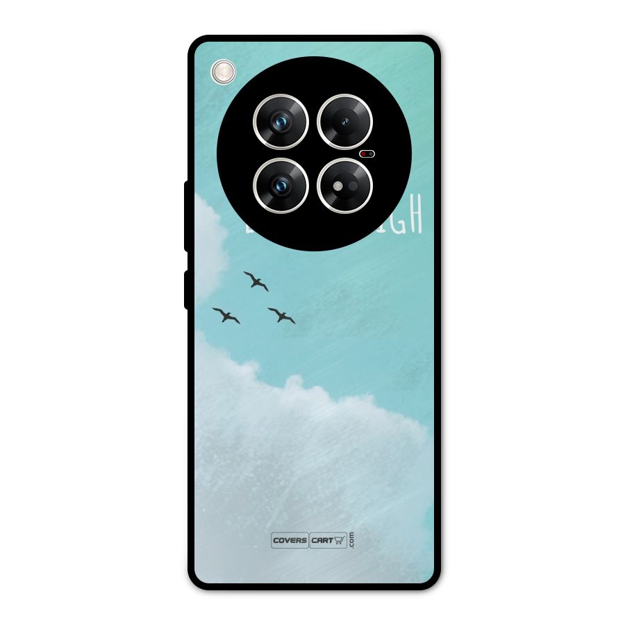 Lets Fly High Metal Back Case for Infinix Zero 40 5G