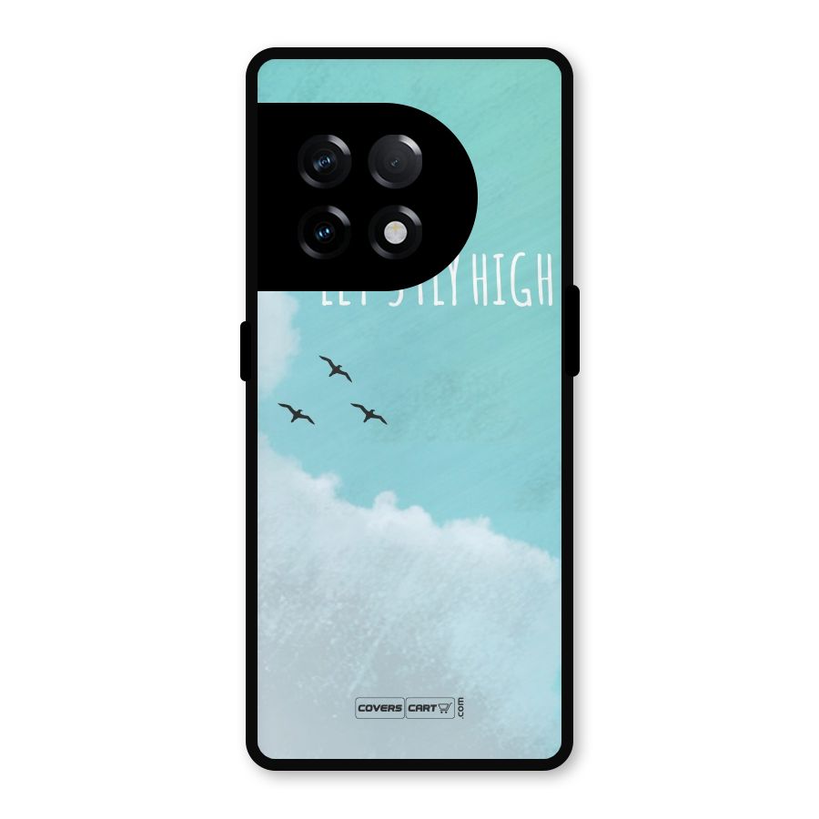 Lets Fly High Metal Back Case for OnePlus 11R