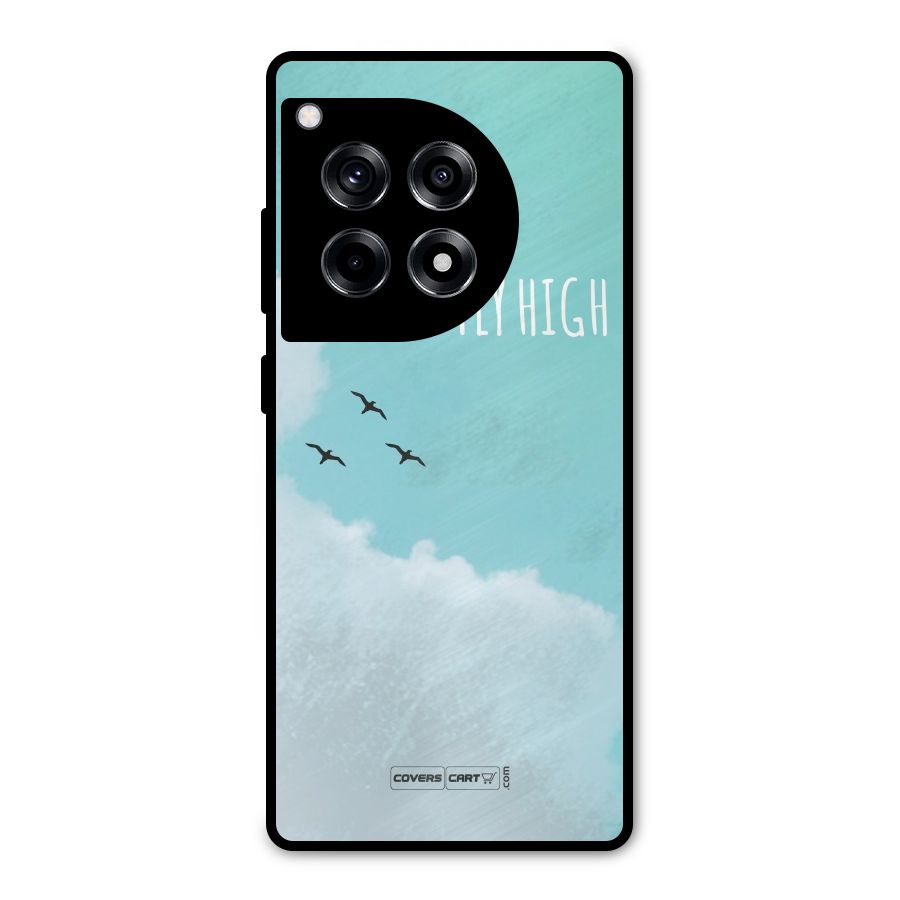 Lets Fly High Metal Back Case for OnePlus 12R