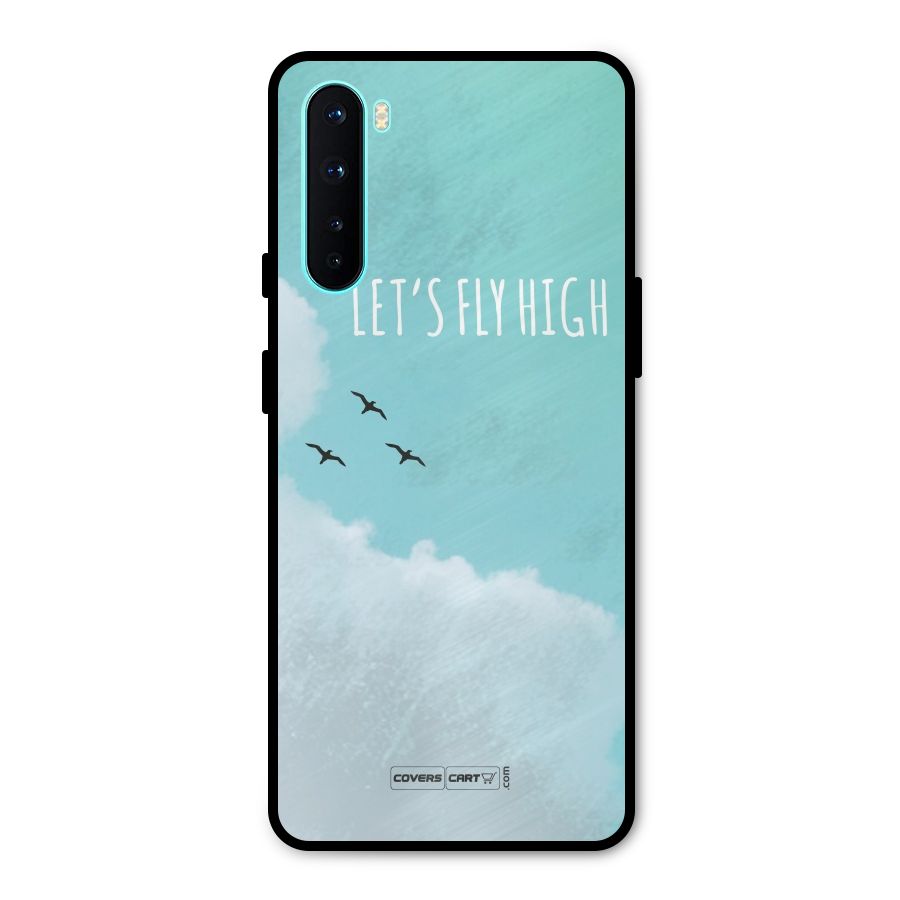 Lets Fly High Metal Back Case for OnePlus Nord