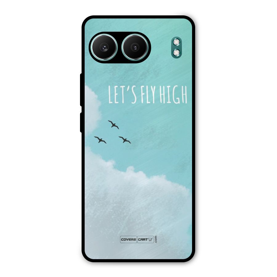Lets Fly High Metal Back Case for OnePlus Nord 4