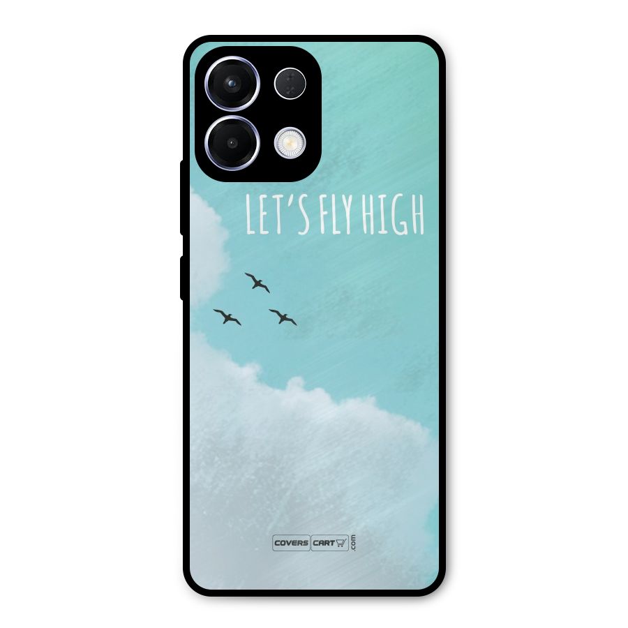 Lets Fly High Metal Back Case for Oppo K13