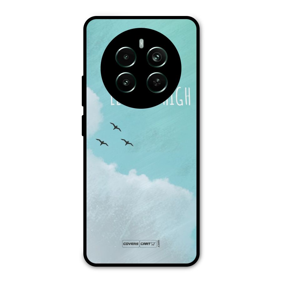 Lets Fly High Metal Back Case for Realme Narzo 70 Pro