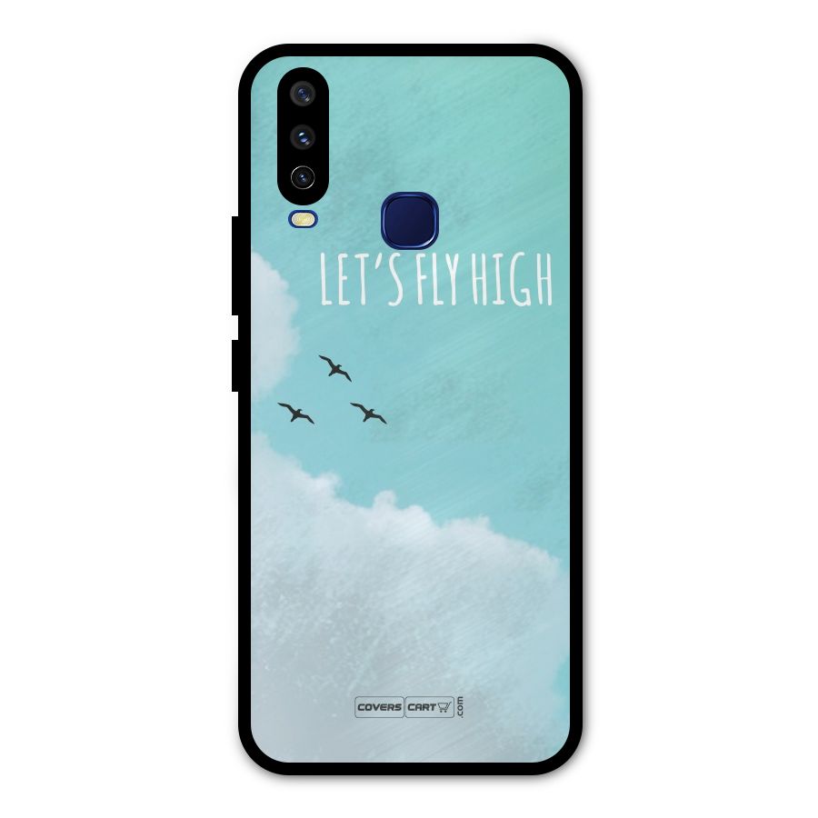Lets Fly High Metal Back Case for Vivo Y15