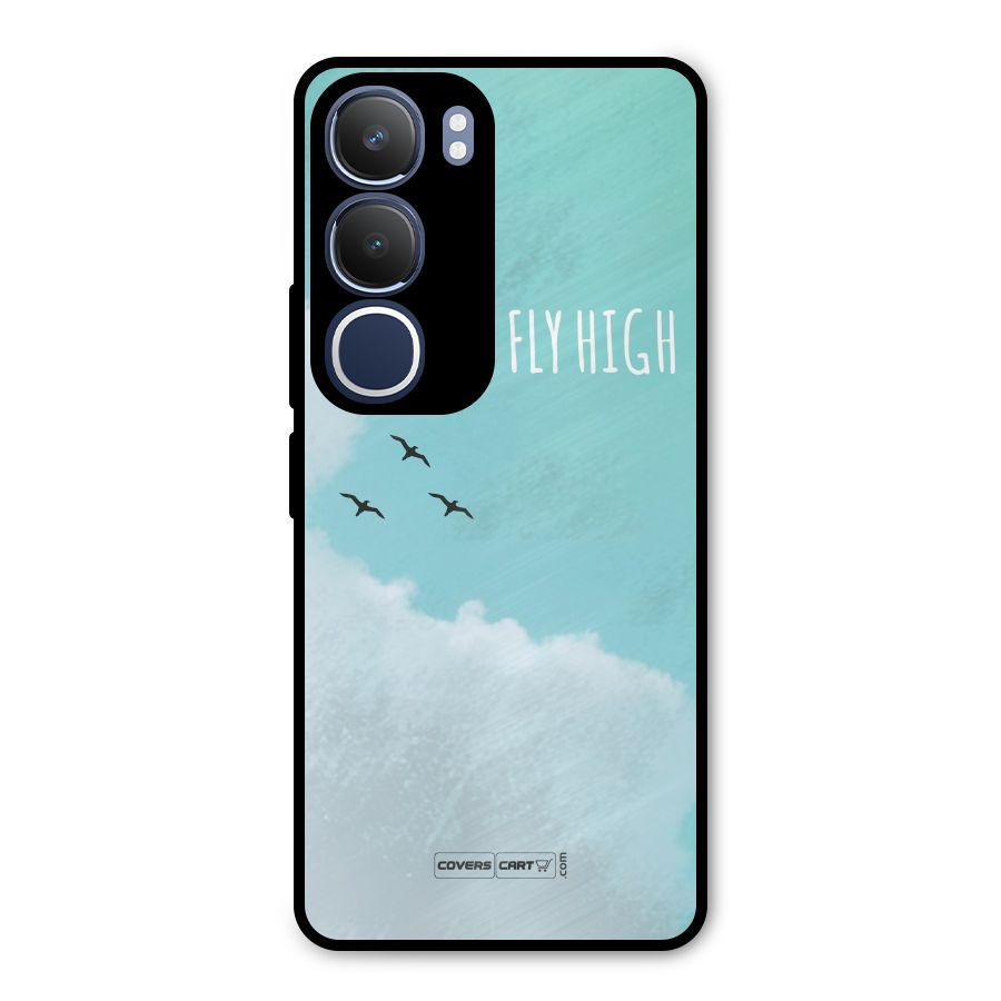 Lets Fly High Metal Back Case for Vivo Y29