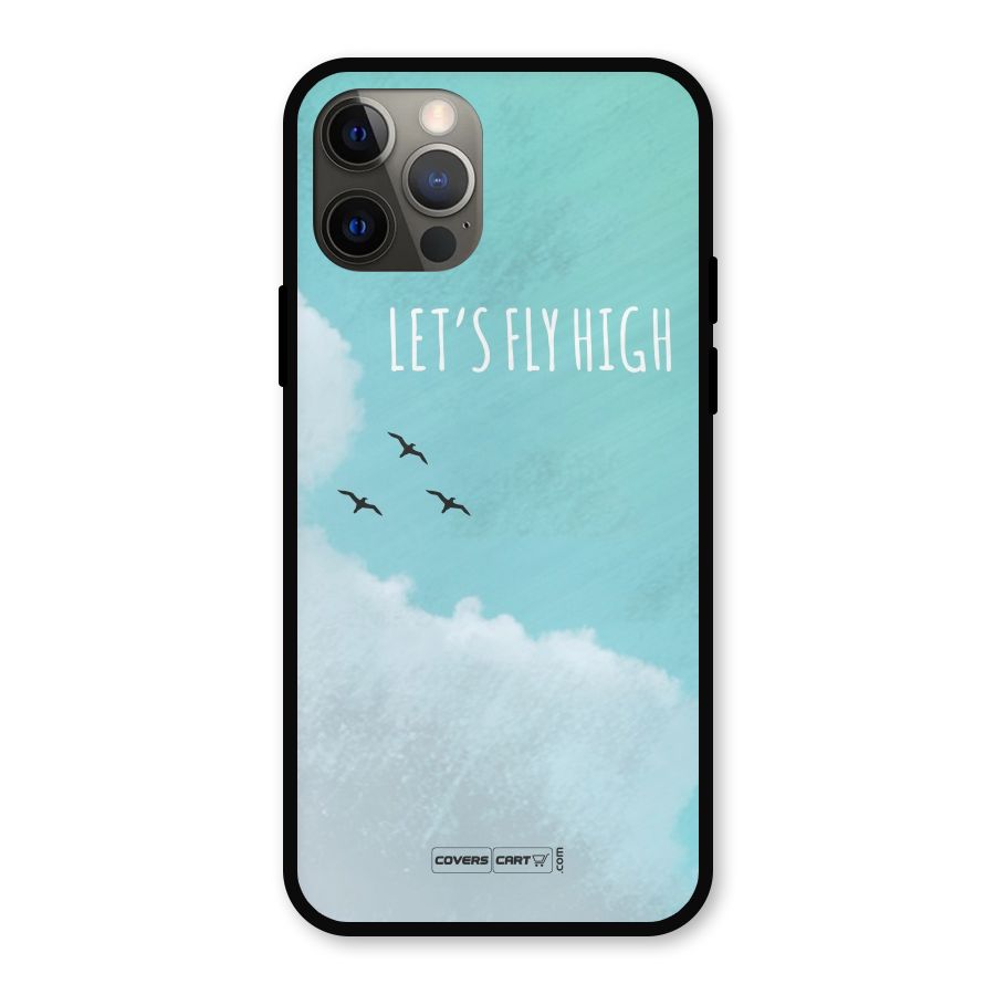 Lets Fly High Metal Back Case for iPhone 12 Pro