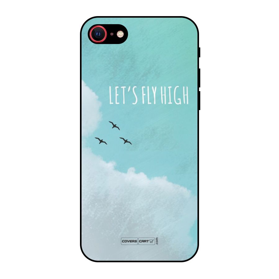 Lets Fly High Metal Back Case for iPhone 7