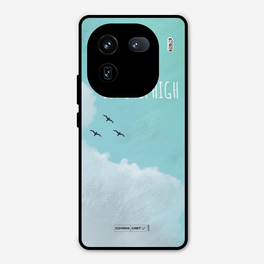 Lets Fly High Metal Back Case for iQOO 12