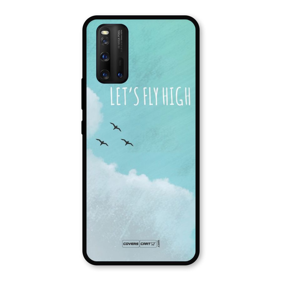Lets Fly High Metal Back Case for iQOO 3