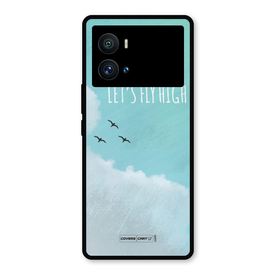 Lets Fly High Metal Back Case for iQOO 9 Pro