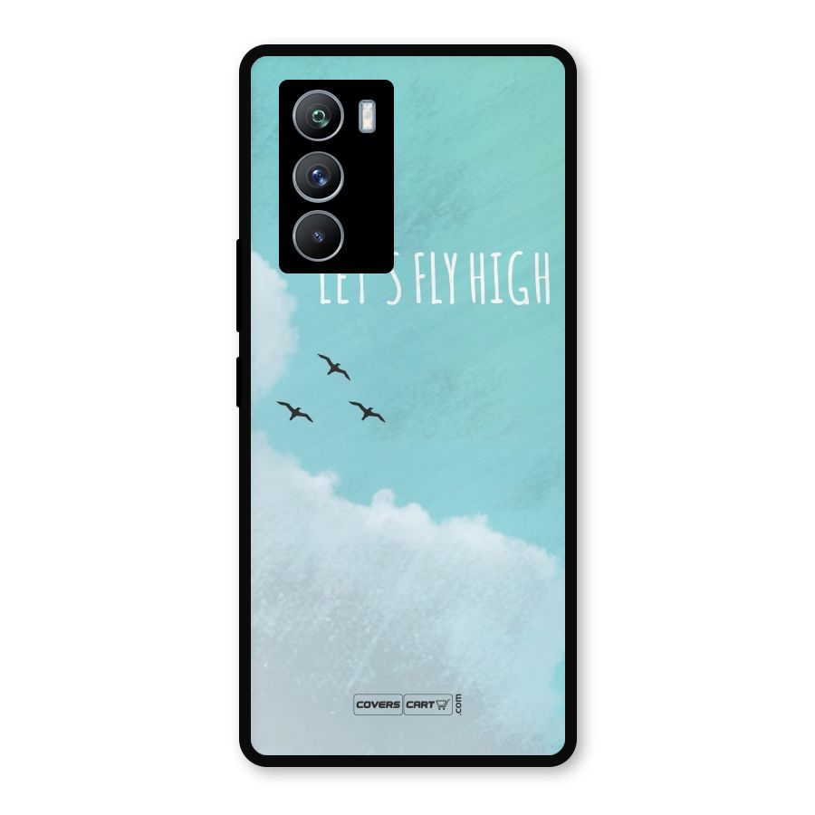 Lets Fly High Metal Back Case for iQOO 9 SE