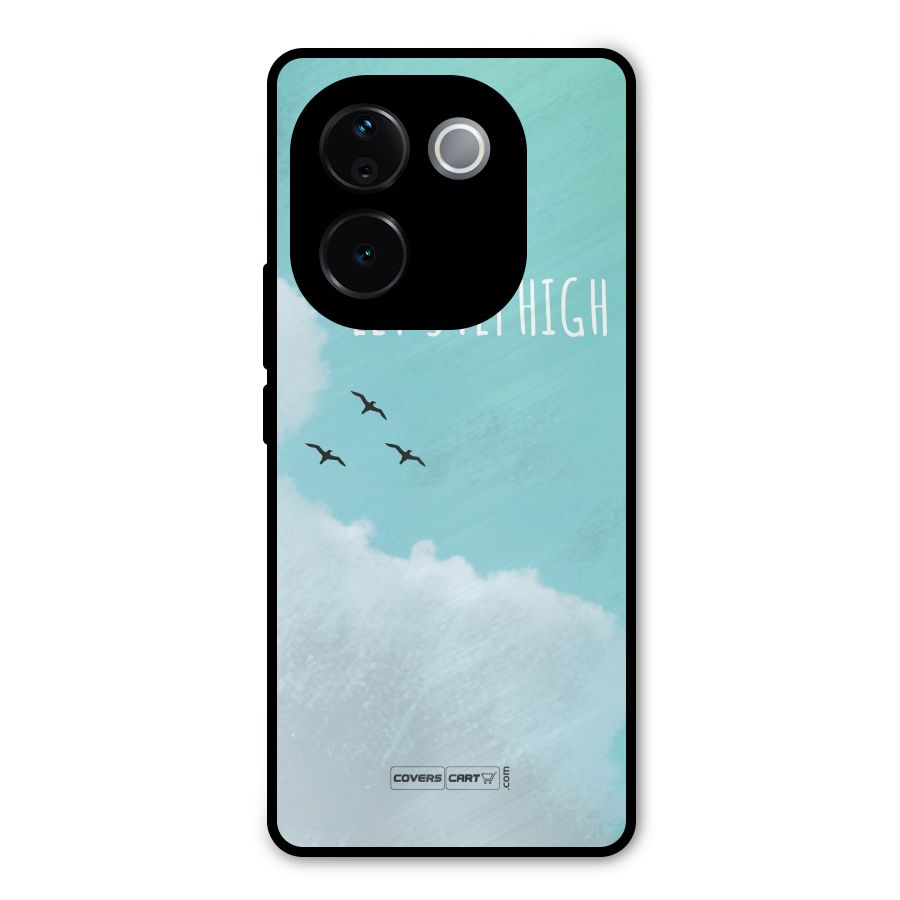 Lets Fly High Metal Back Case for iQOO Z9s Pro