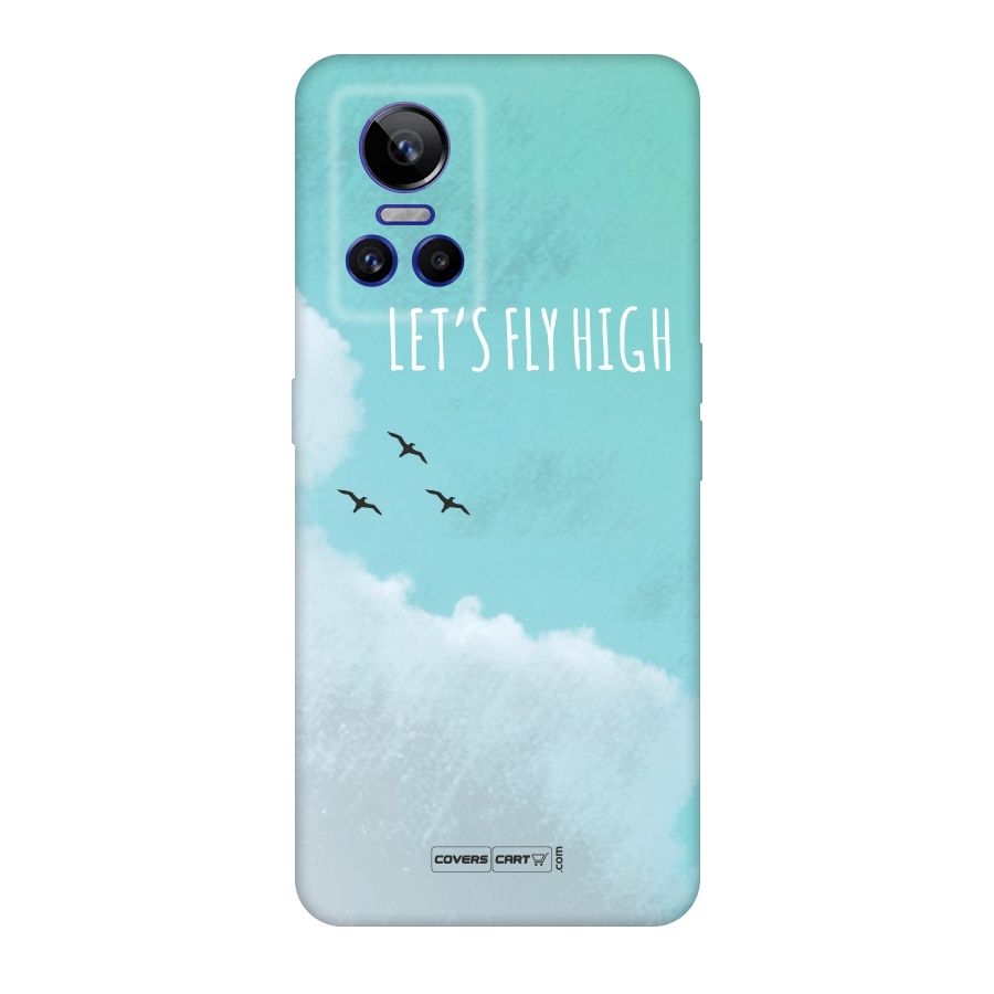 Lets Fly High Original Polycarbonate Back Case for Realme GT Neo 3
