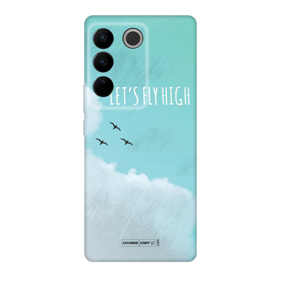 Lets Fly High Original Polycarbonate Back Case for Vivo V27