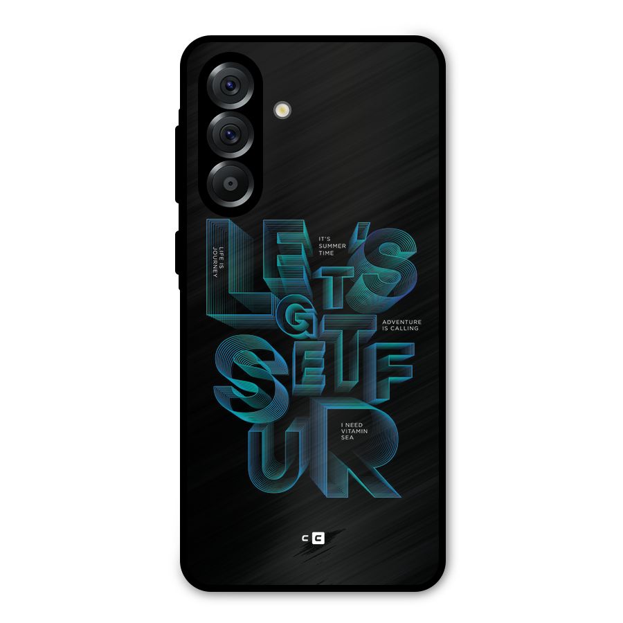 Lets Get Surf Metal Back Case for Galaxy A56