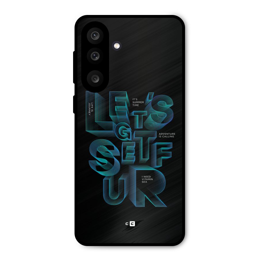 Lets Get Surf Metal Back Case for Galaxy M56