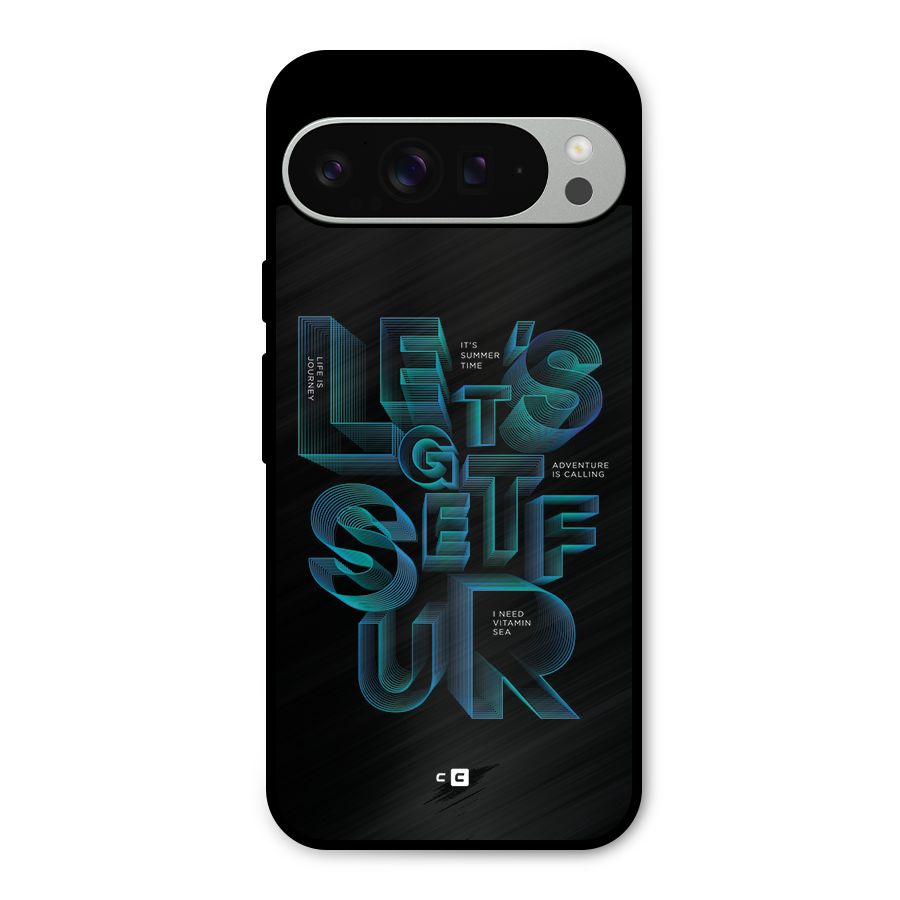 Lets Get Surf Metal Back Case for Google Pixel 9 Pro XL