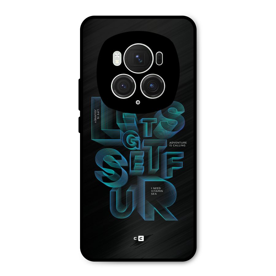 Lets Get Surf Metal Back Case for Honor Magic6 Pro