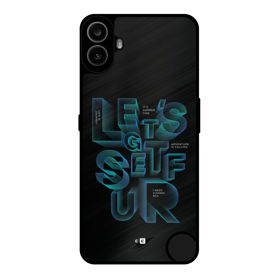 Lets Get Surf Metal Back Case for Nothing CMF Phone 1