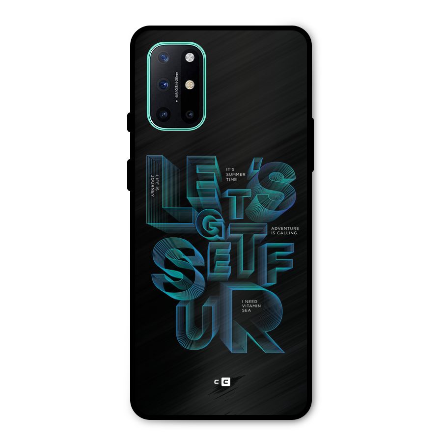 Lets Get Surf Metal Back Case for OnePlus 8T