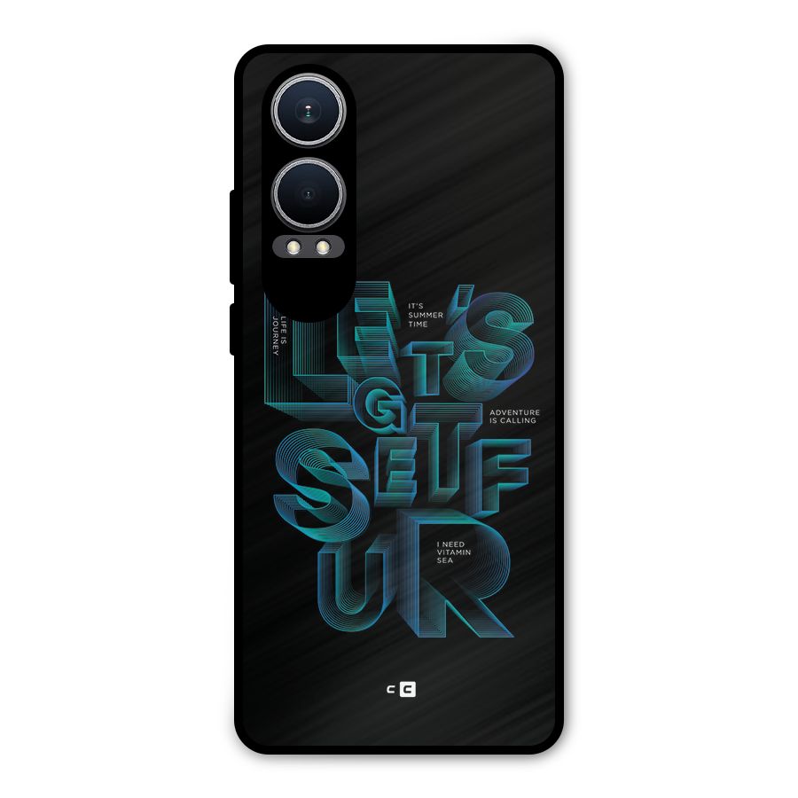 Lets Get Surf Metal Back Case for OnePlus Nord CE4 Lite