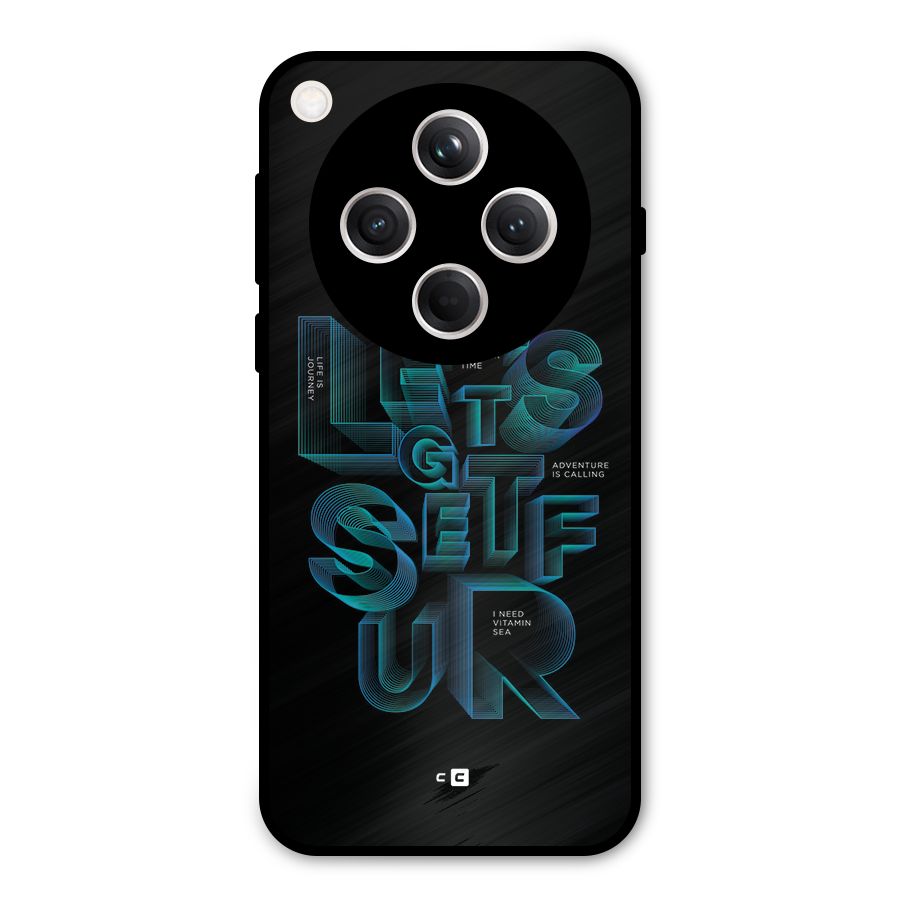 Lets Get Surf Metal Back Case for Oppo Find X8