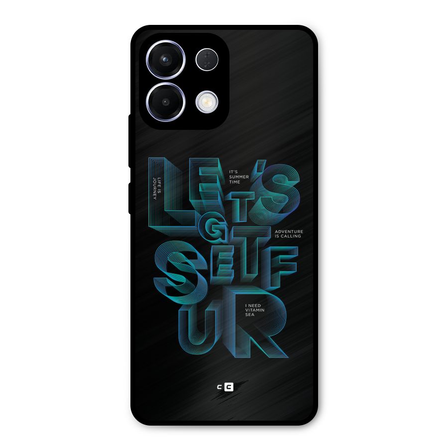 Lets Get Surf Metal Back Case for Oppo K13