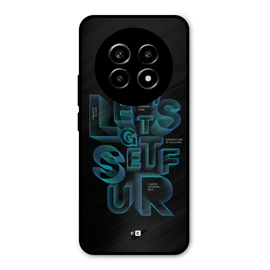 Lets Get Surf Metal Back Case for Realme 13 Pro