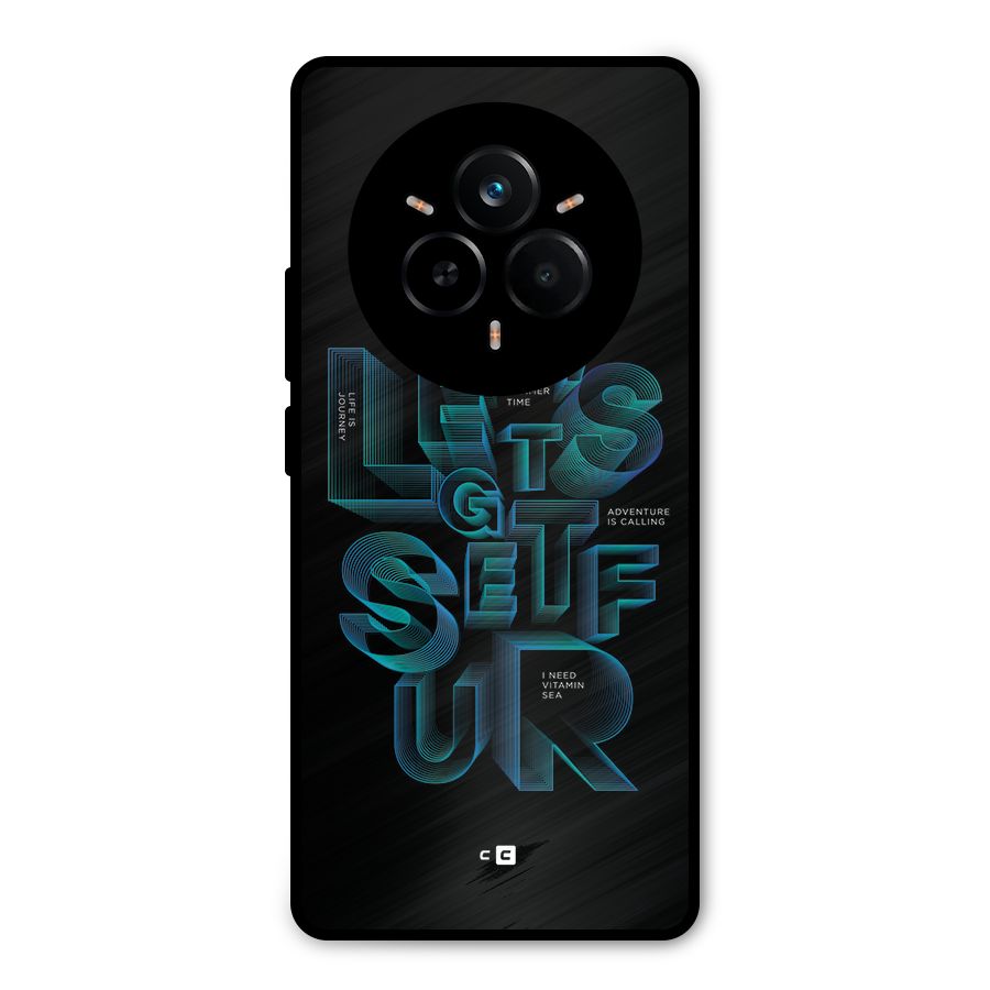 Lets Get Surf Metal Back Case for Realme 14 Pro