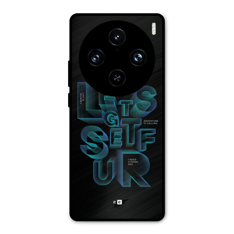 Lets Get Surf Metal Back Case for Vivo X100 Pro