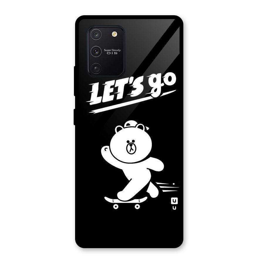 Lets Go Art Glass Back Case for Galaxy S10 Lite