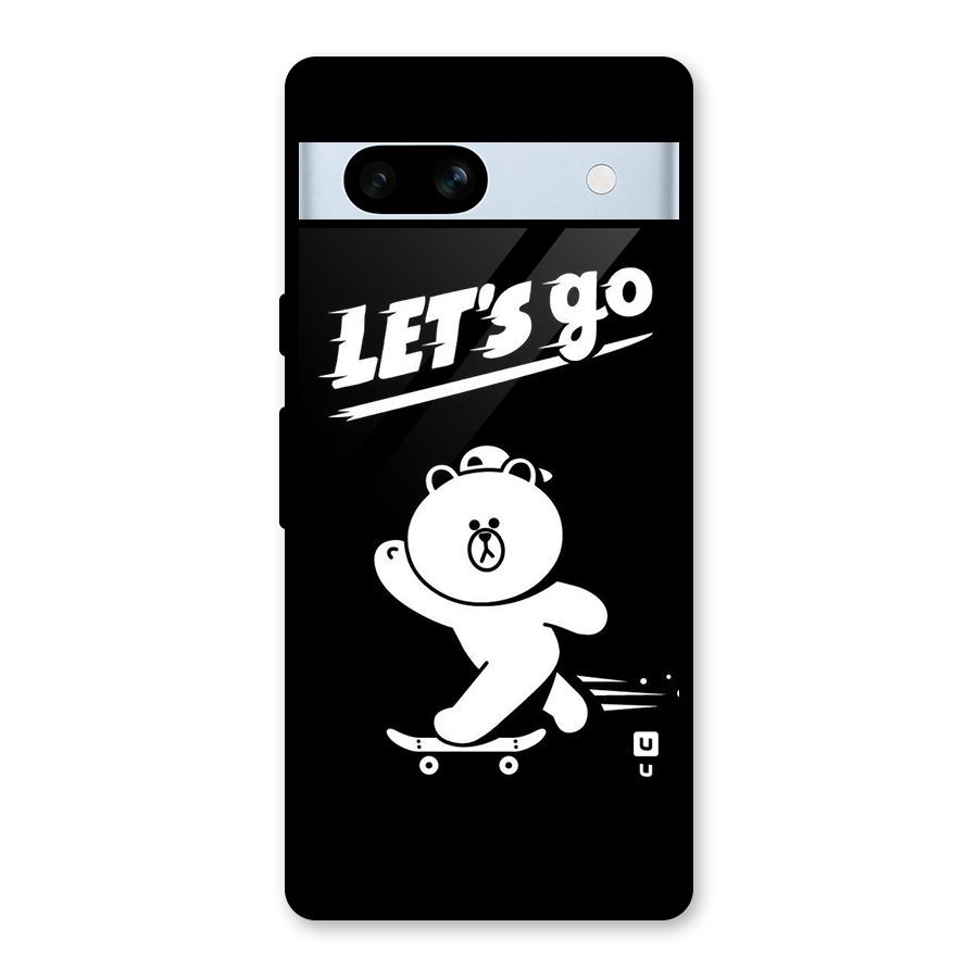 Lets Go Art Glass Back Case for Google Pixel 7a