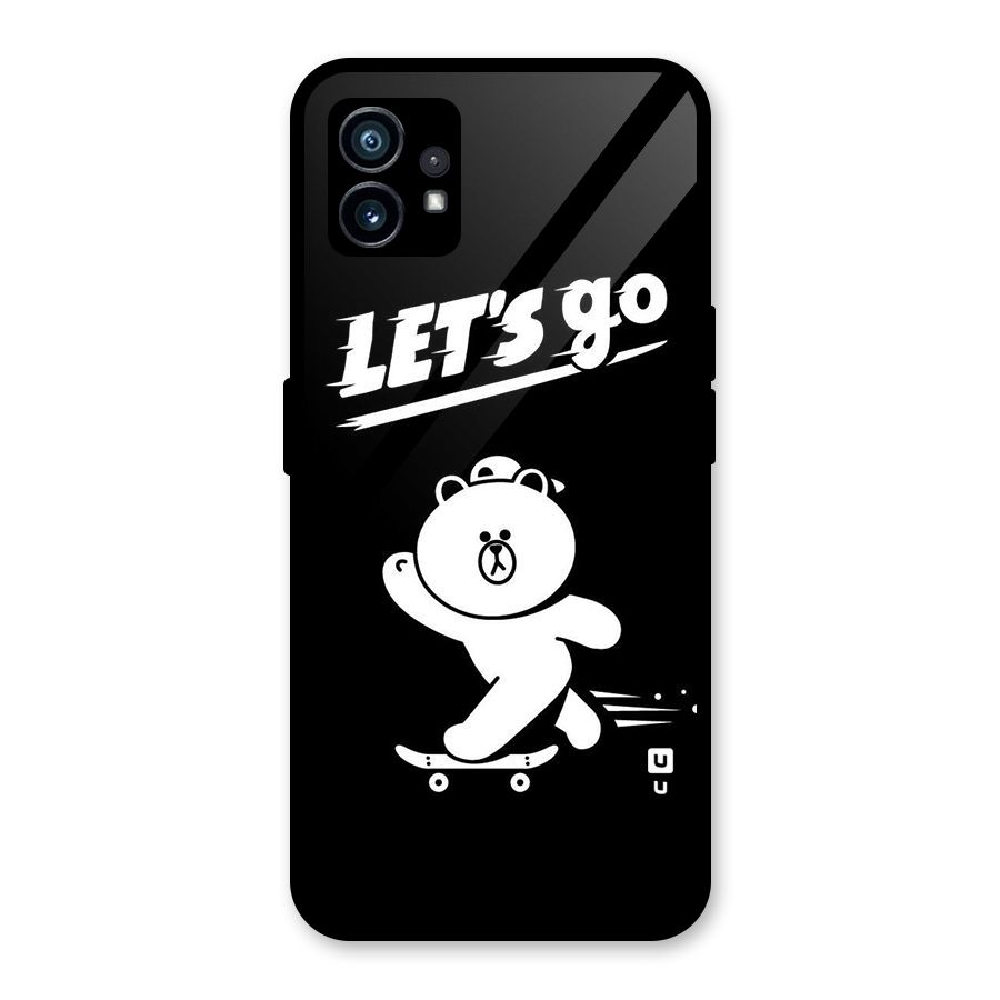Lets Go Art Glass Back Case for Nothing Phone 1
