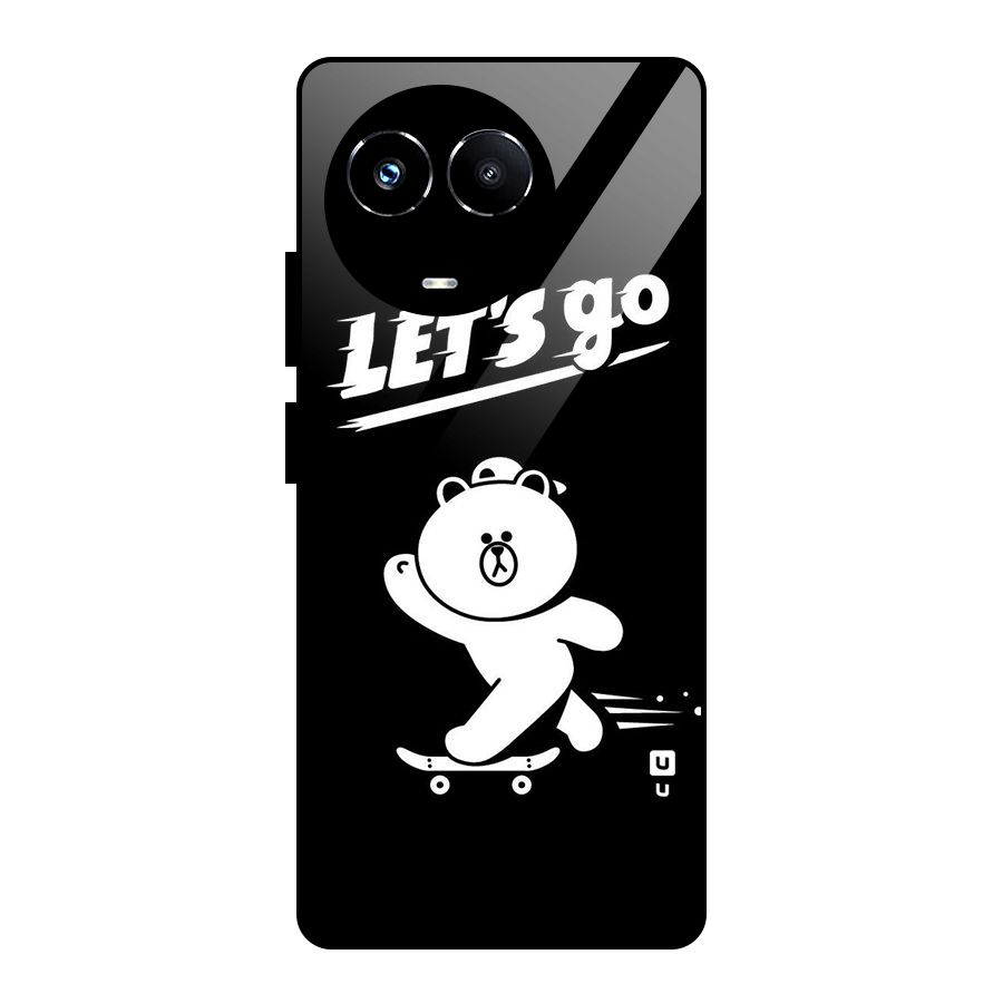 Lets Go Art Glass Back Case for Realme 11X