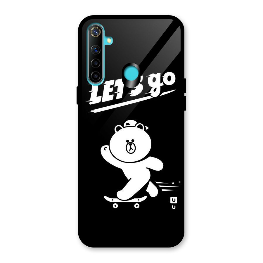 Lets Go Art Glass Back Case for Realme 5