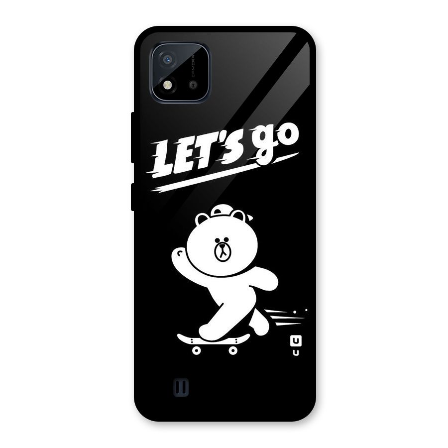 Lets Go Art Glass Back Case for Realme C11 2021