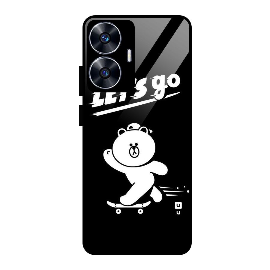 Lets Go Art Glass Back Case for Realme Narzo N55