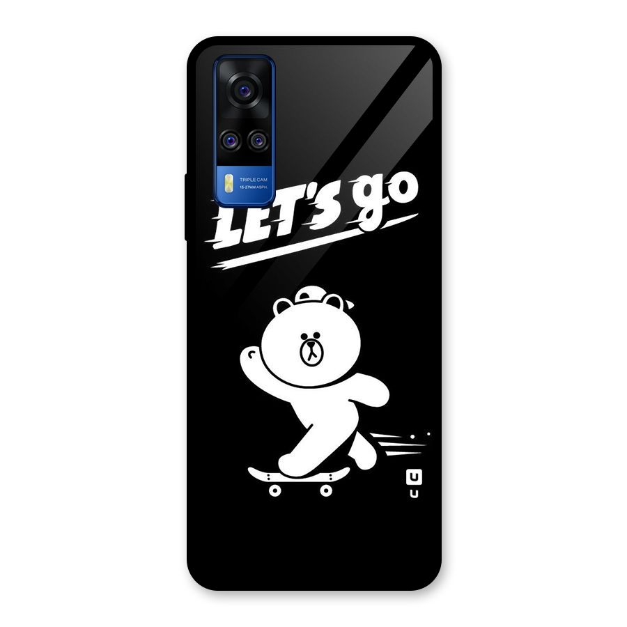 Lets Go Art Glass Back Case for Vivo Y31
