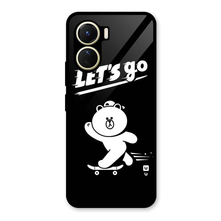 Lets Go Art Glass Back Case for Vivo Y56