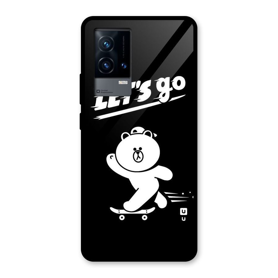 Lets Go Art Glass Back Case for iQOO 9 5G