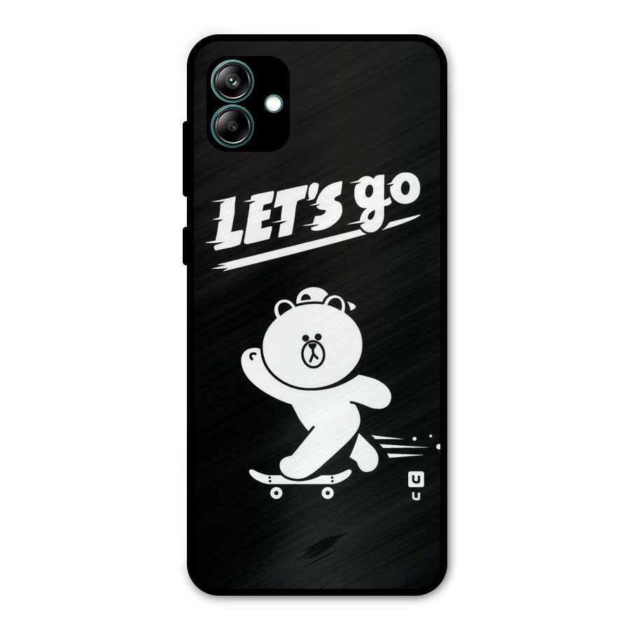 Lets Go Art Metal Back Case for Galaxy A04