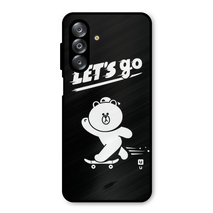 Lets Go Art Metal Back Case for Galaxy A26