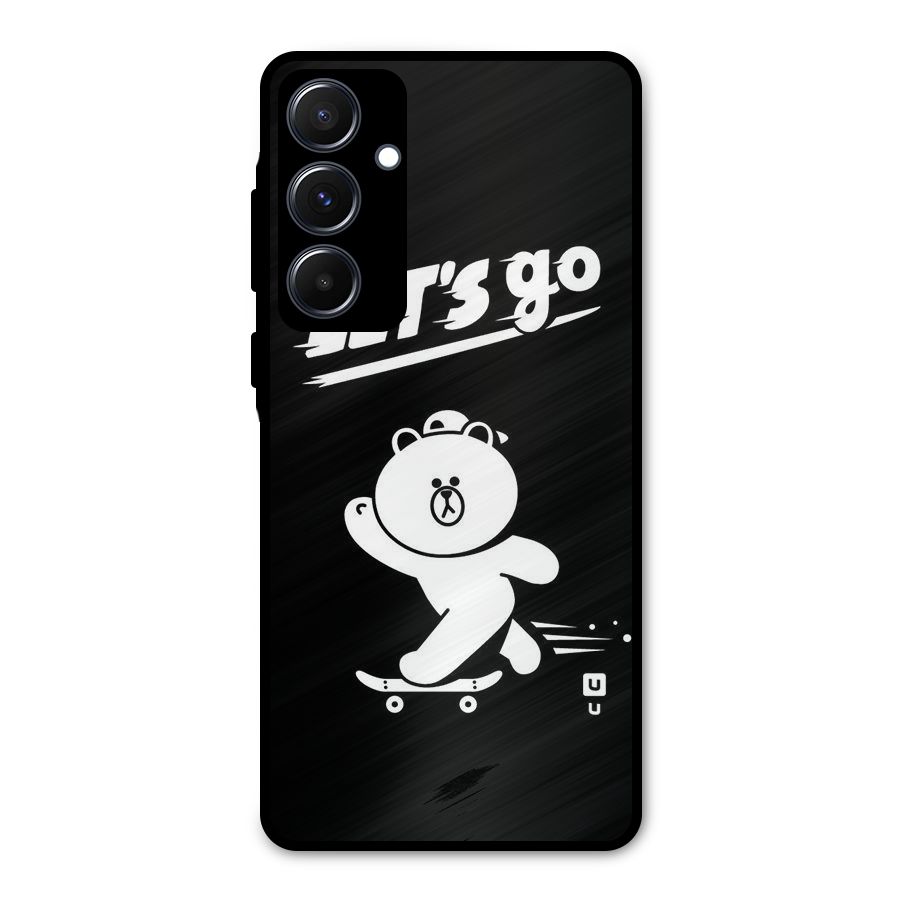 Lets Go Art Metal Back Case for Galaxy A55